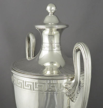 George III Sterling Silver Tea Urn - JH Tee Antiques