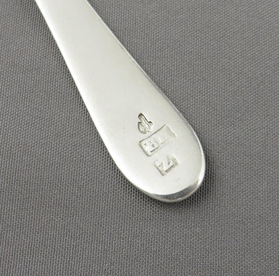18th Century Silver Tea Caddy Spoon