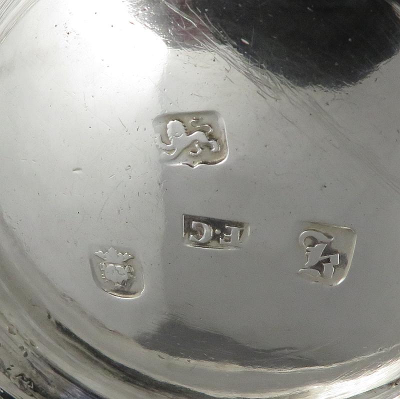 George III Silver Half Pint Mug - JH Tee Antiques