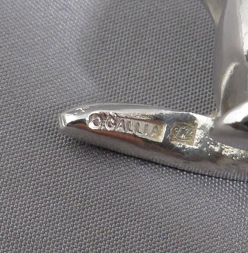 12 Christofle Art Deco Silver Knife Rests - JH Tee Antiques