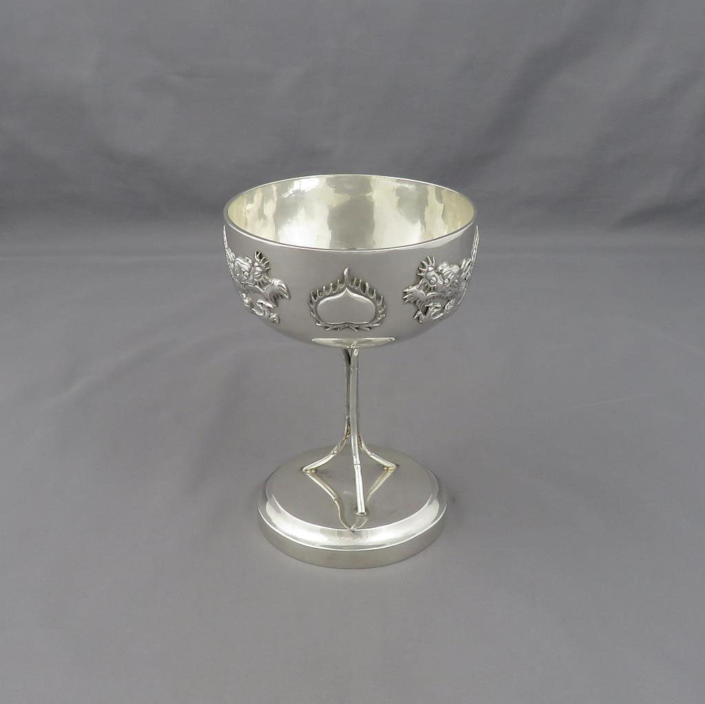 Chinese Export Silver Goblet - JH Tee Antiques