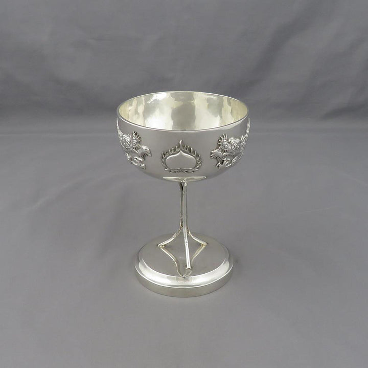 Chinese Export Silver Goblet - JH Tee Antiques