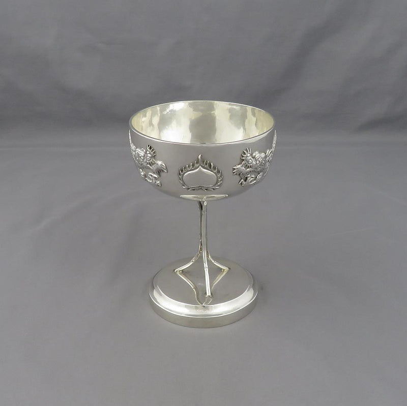 Chinese Export Silver Goblet - JH Tee Antiques