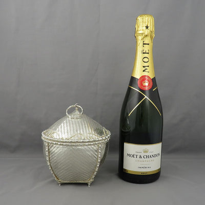 Burmese Silver Woven Basket
