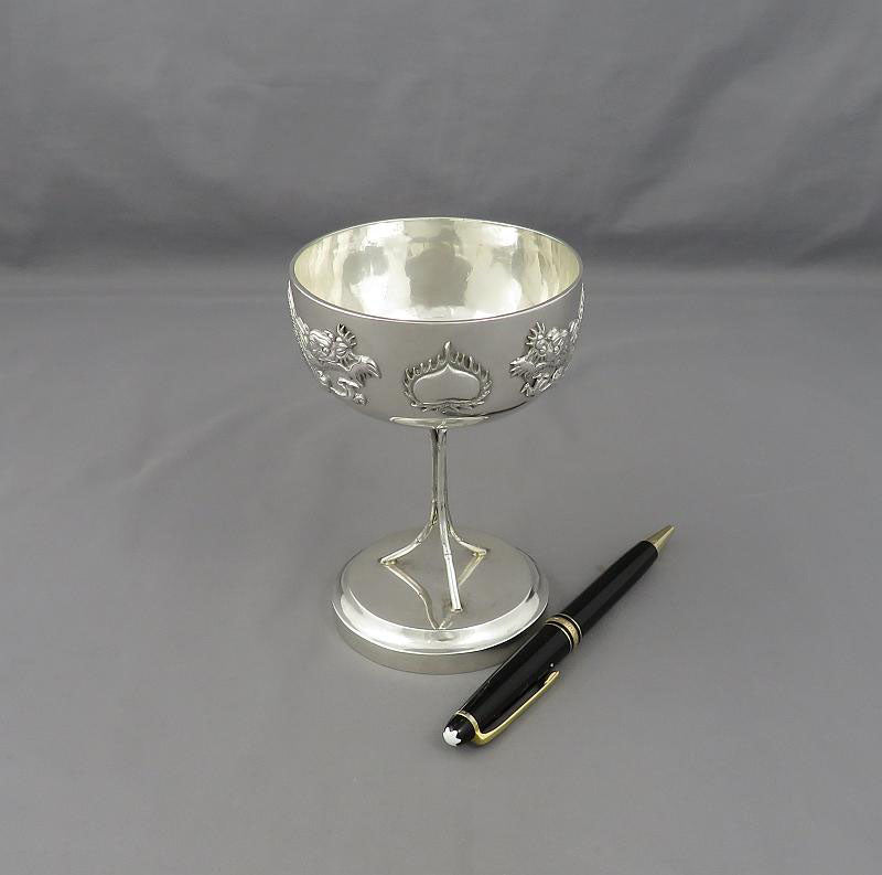Chinese Export Silver Goblet - JH Tee Antiques