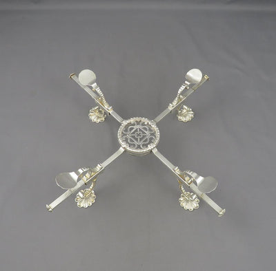 George III Silver Dish Cross