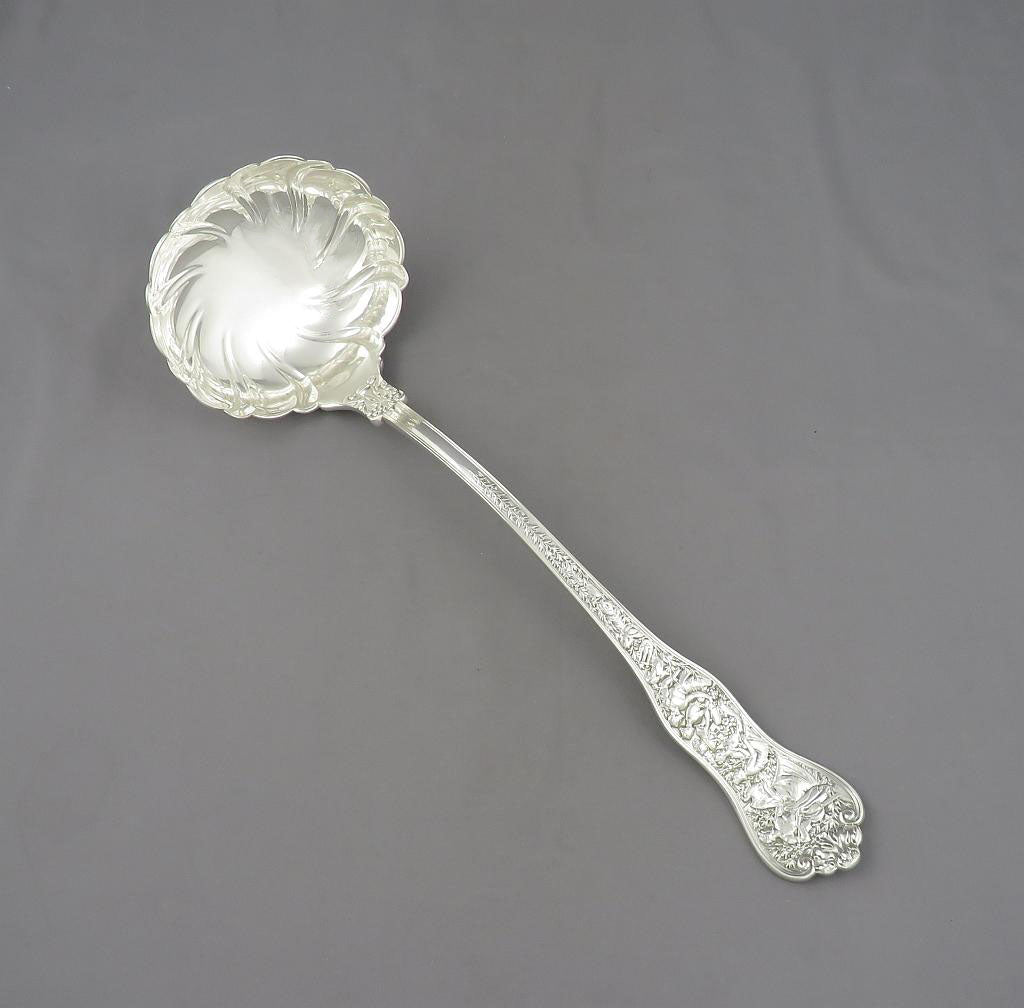 Tiffany Olympian Silver Soup Ladle - JH Tee Antiques