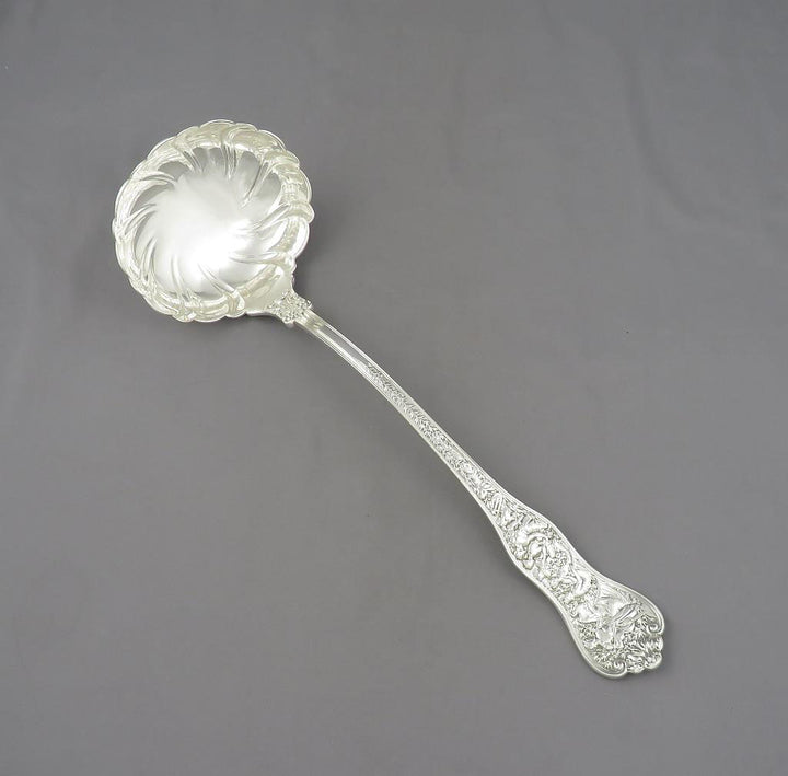Tiffany Olympian Silver Soup Ladle - JH Tee Antiques