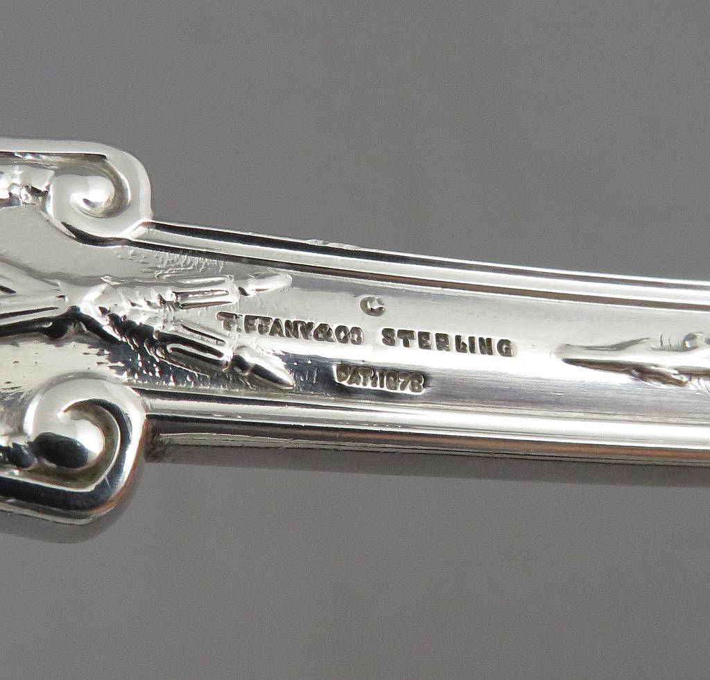 Tiffany Olympian Silver Soup Ladle - JH Tee Antiques