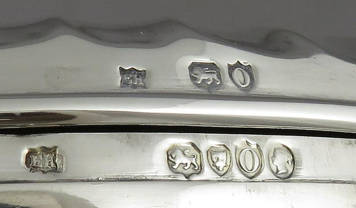Victorian Sterling Silver Box - JH Tee Antiques