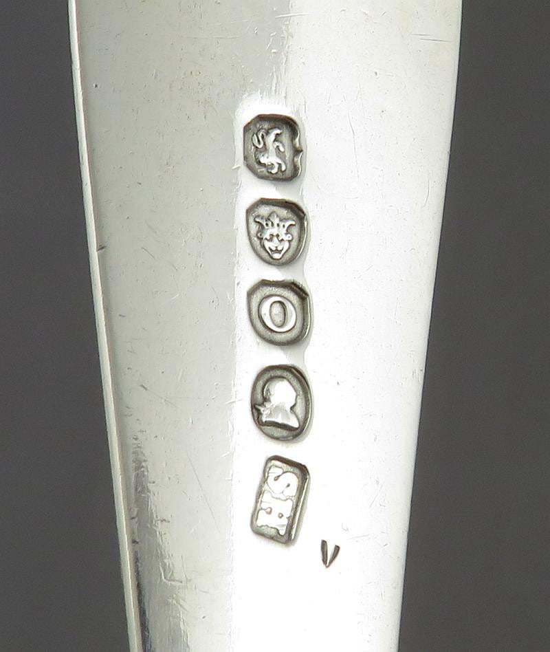 Old English Pattern Silver Gravy Ladle - JH Tee Antiques