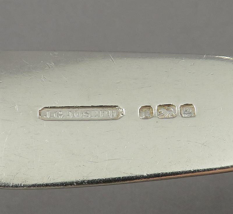 Canadian Silver Dessert Spoon - JH Tee Antiques