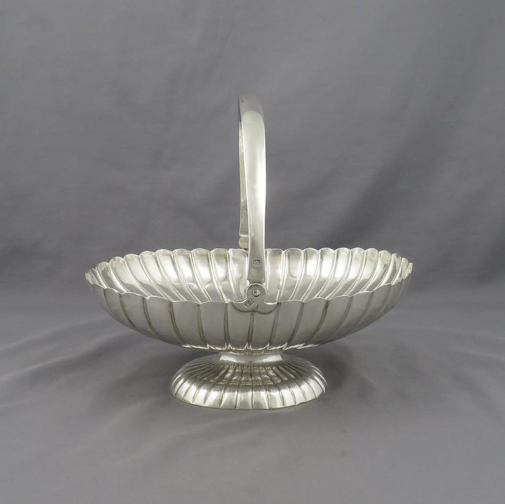 Russian Silver Basket - JH Tee Antiques