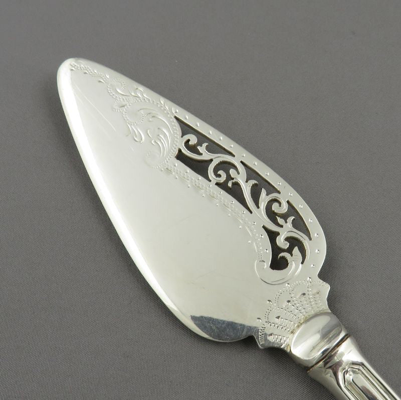 Birks Georgian Plain Silver Pate Server - JH Tee Antiques