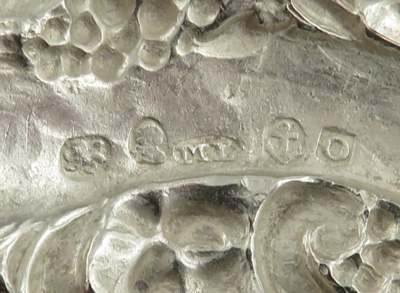 George III Sterling Silver Teneriffe Label - JH Tee Antiques