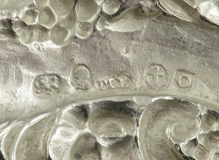 George III Sterling Silver Teneriffe Label - JH Tee Antiques
