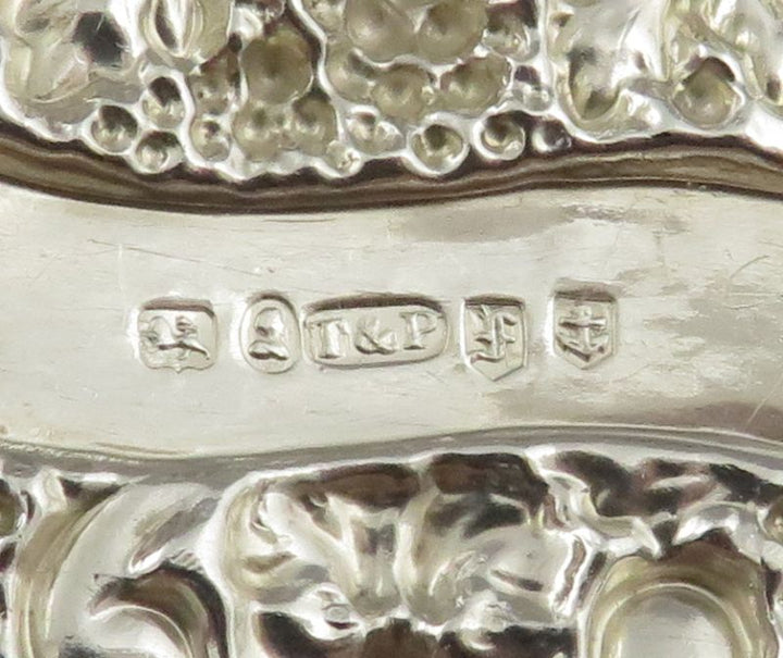 George IV Sterling Silver Madeira Label - JH Tee Antiques