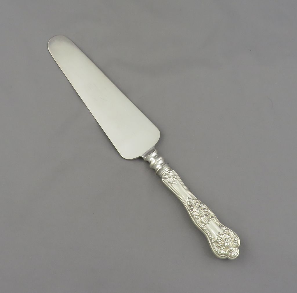 Birks Queens Pattern Silver Pie Server - JH Tee Antiques