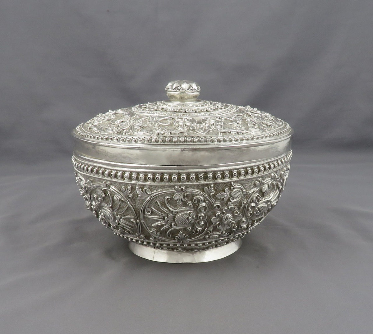 Indian Sterling Silver Bowl