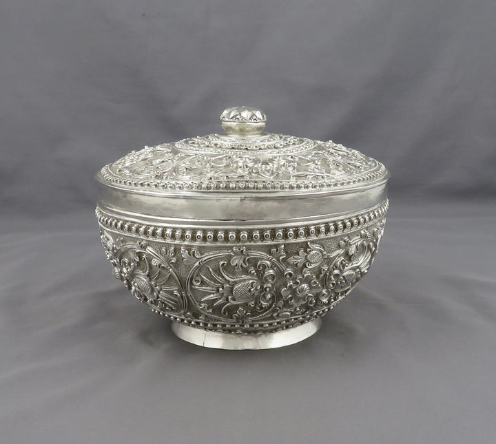 Indian Sterling Silver Bowl