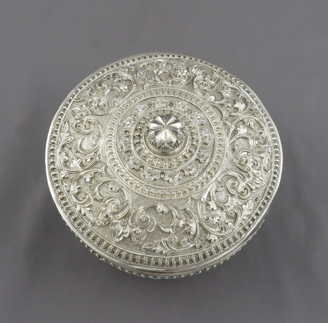 Indian Sterling Silver Bowl