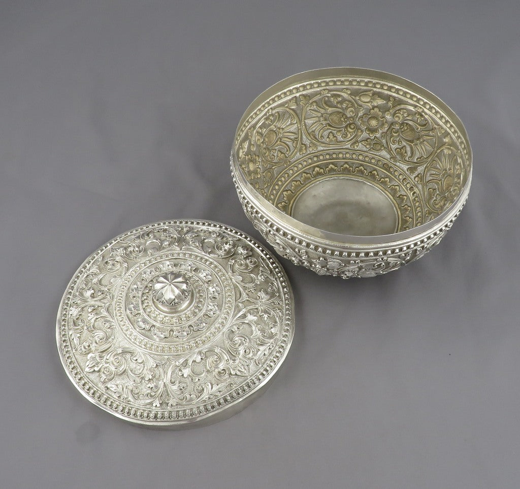 Indian Sterling Silver Bowl