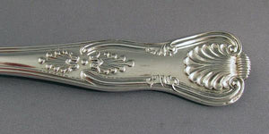 antique silver flatware identification kings pattern