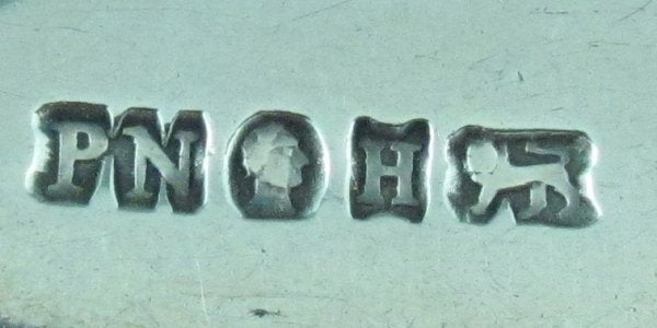 Canadian silver hallmark maker's mark of Peter Nordbeck of Halifax