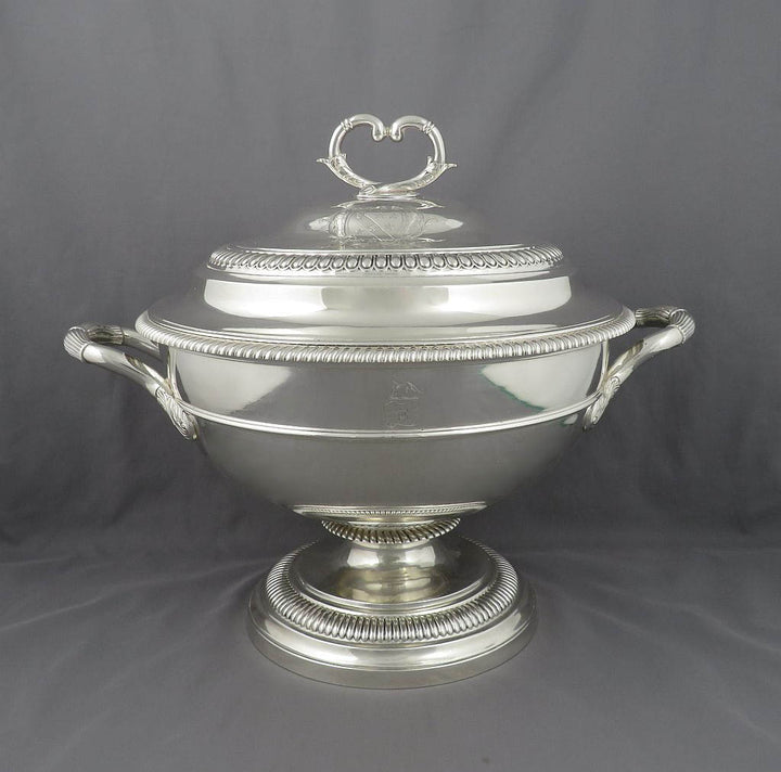 Regency Silver Soup Tureen