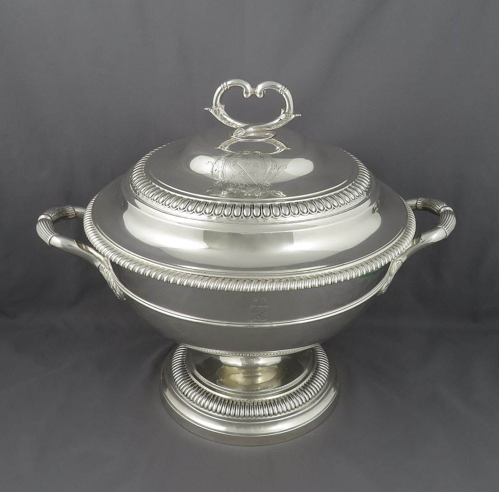 Regency Silver Soup Tureen