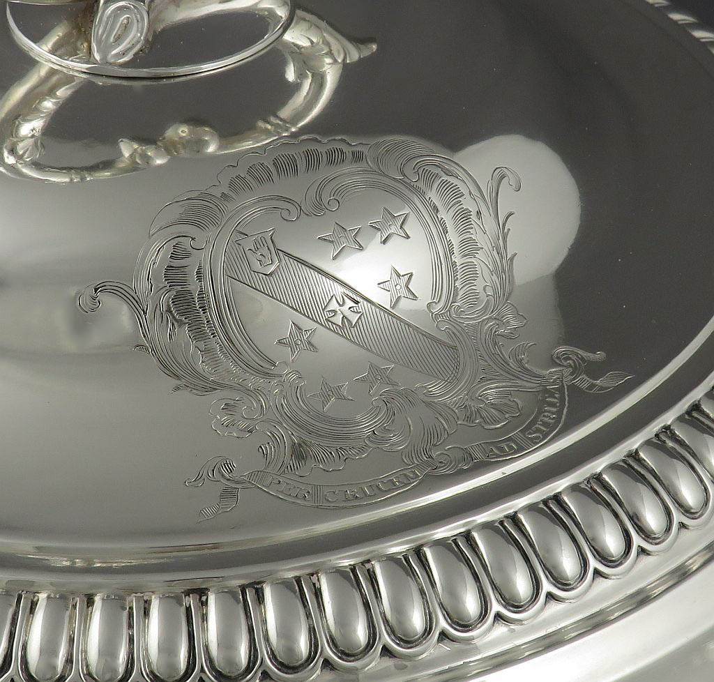 Regency Silver Soup Tureen