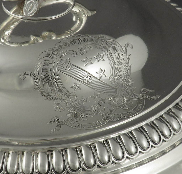 Regency Silver Soup Tureen