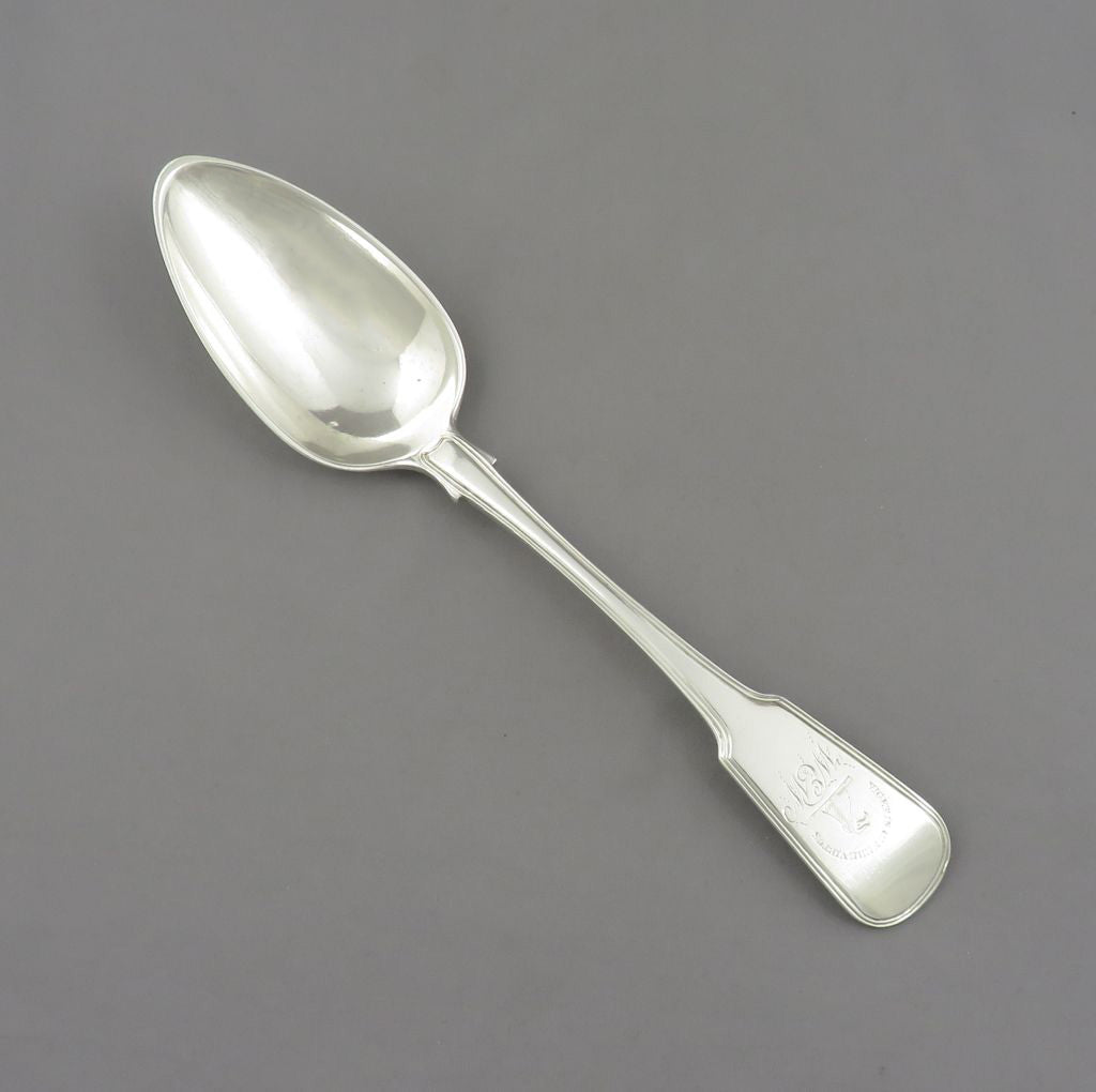 Aberdeen Silver Tablespoon - JH Tee Antiques