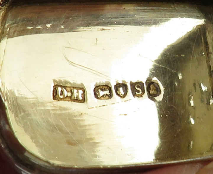George III Silver and Agate Vinaigrette