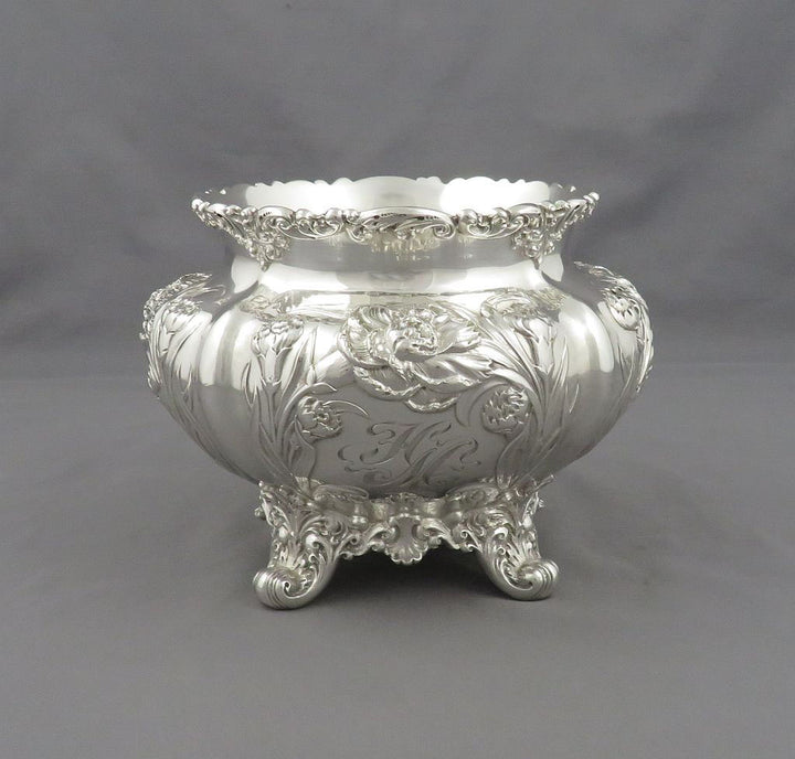 American Art Nouveau Silver Bowl