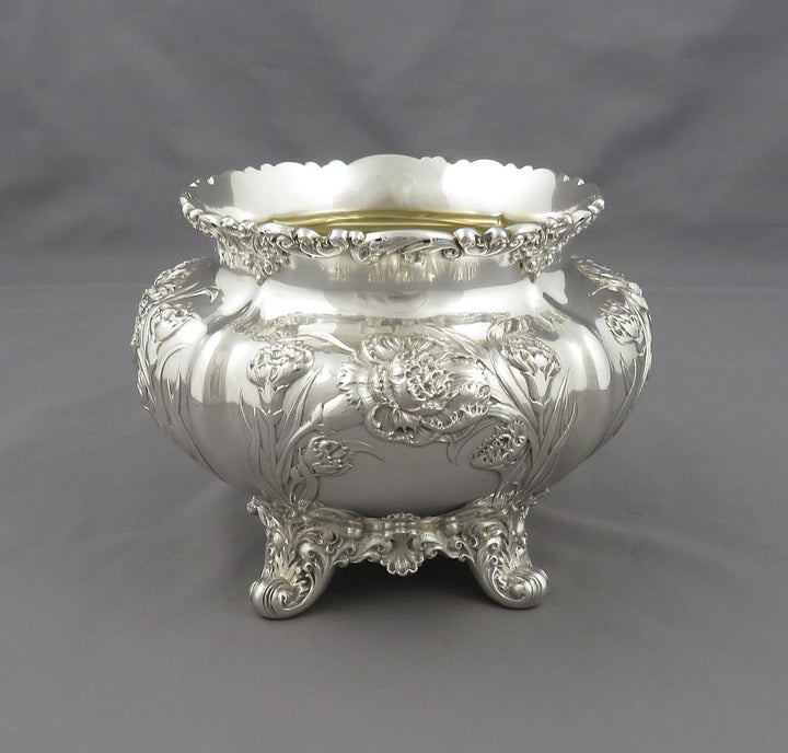 American Art Nouveau Silver Bowl
