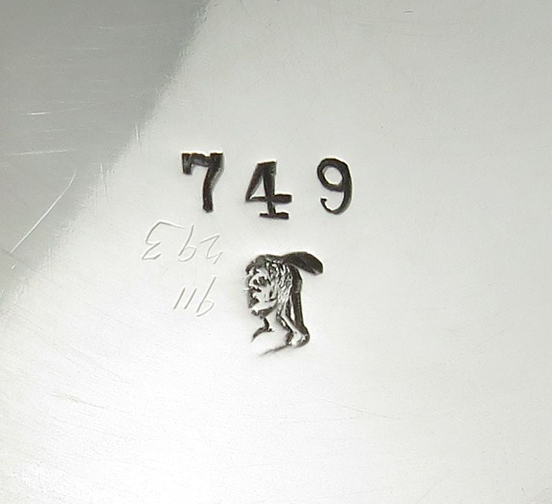 American Art Nouveau Silver Bowl