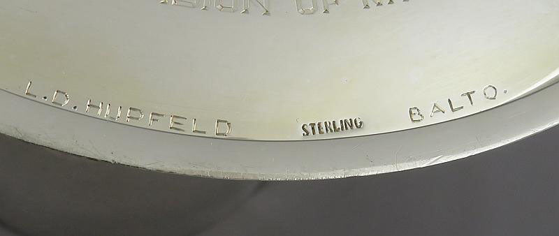 American Silver Chalice - JH Tee Antiques