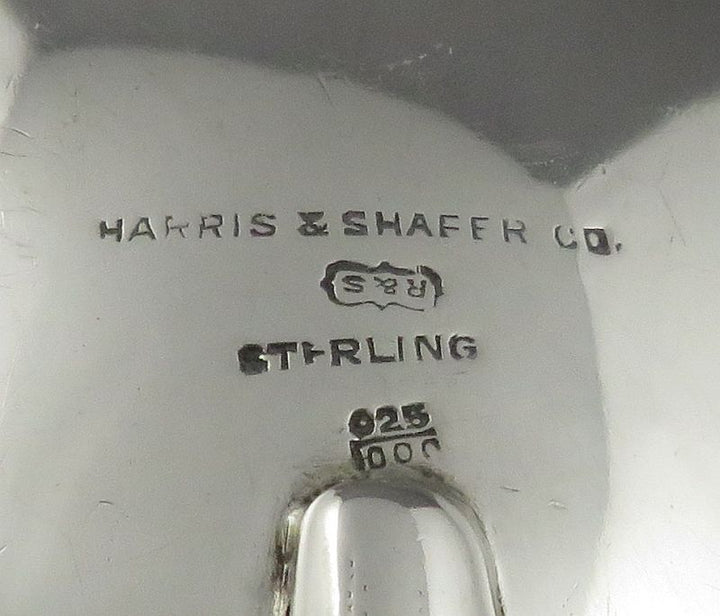 American Sterling Silver Sauce Boat - JH Tee Antiques