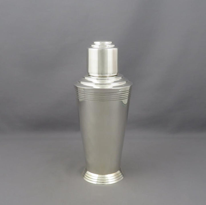 English Sterling Silver Cocktail Shaker - JH Tee Antiques