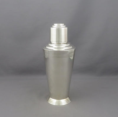 English Sterling Silver Cocktail Shaker