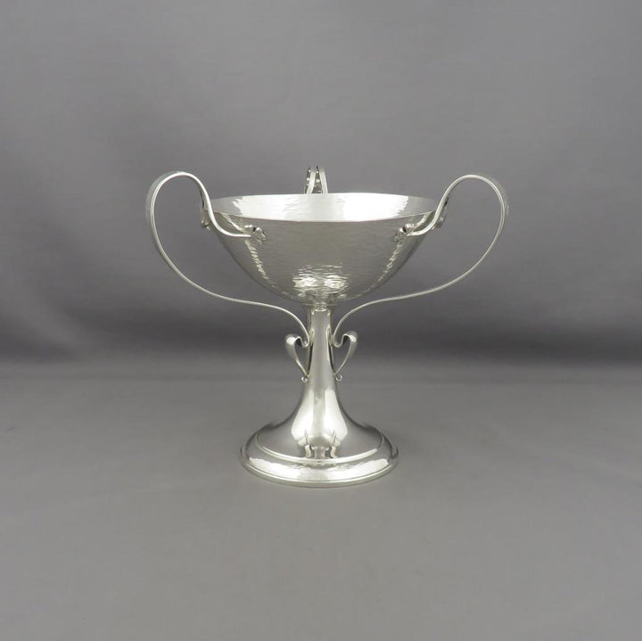 Art Nouveau Silver Comport - JH Tee Antiques