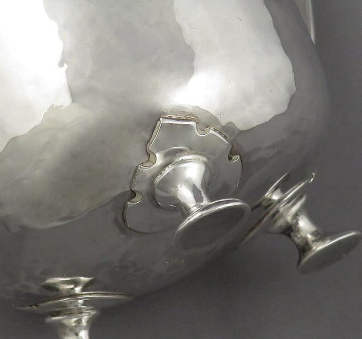 English Sterling Silver Cream Jug - JH Tee Antiques