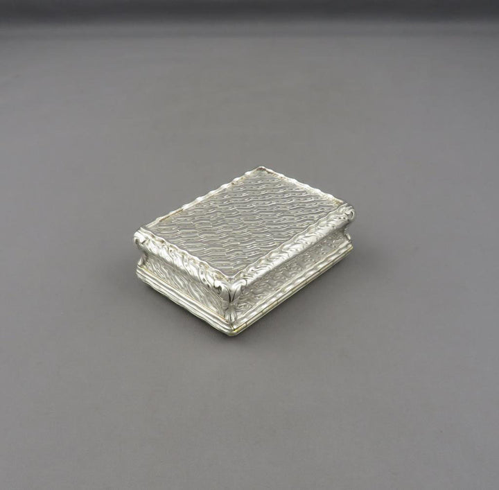 18th Century Austrian Silver Snuff Box - JH Tee Antiques