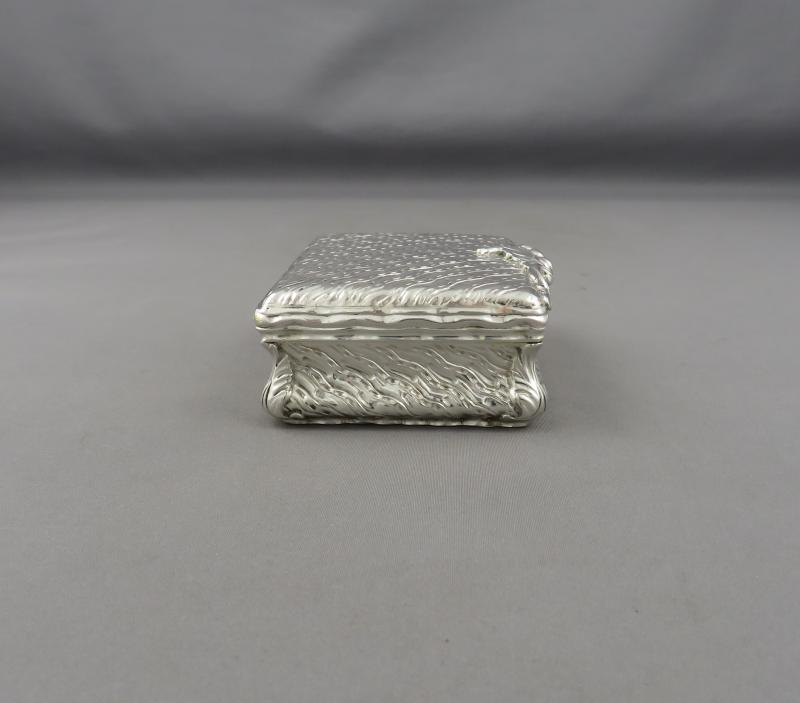 18th Century Austrian Silver Snuff Box - JH Tee Antiques