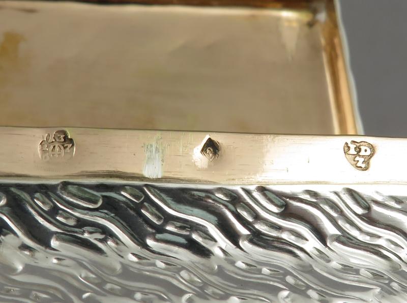 18th Century Austrian Silver Snuff Box - JH Tee Antiques
