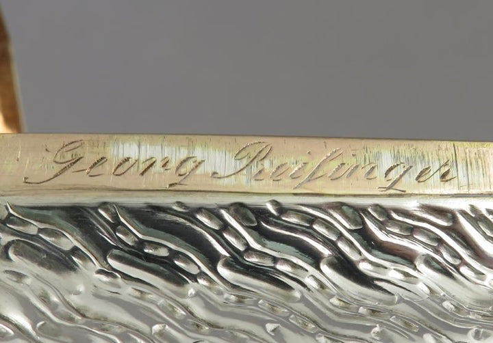 18th Century Austrian Silver Snuff Box - JH Tee Antiques