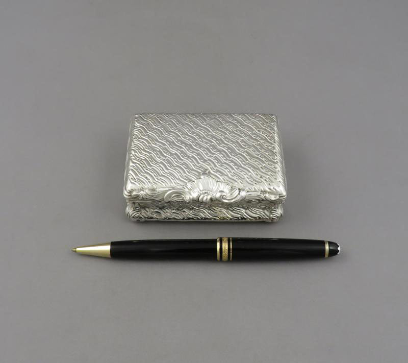 18th Century Austrian Silver Snuff Box - JH Tee Antiques