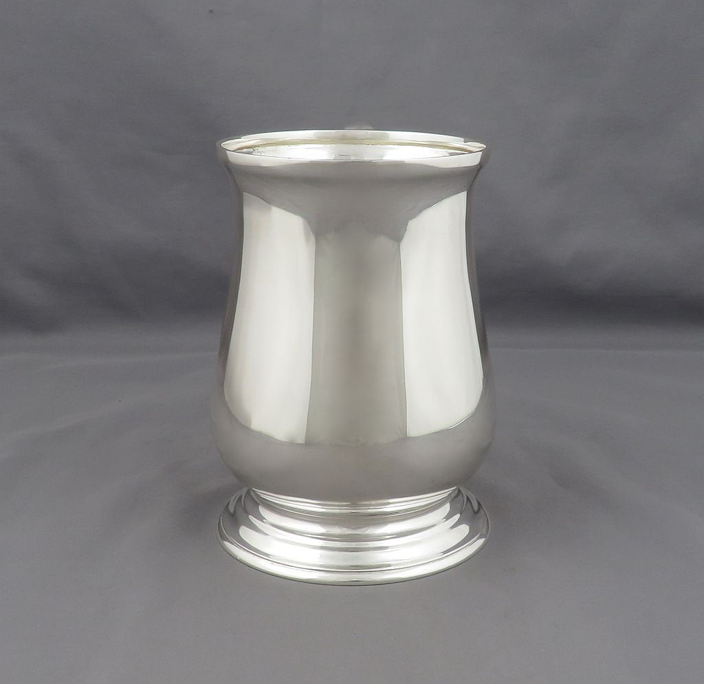 English Silver Pint Mug - JH Tee Antiques