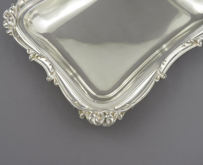 Benjamin Smith Sterling Silver Entree Dishes - JH Tee Antiques